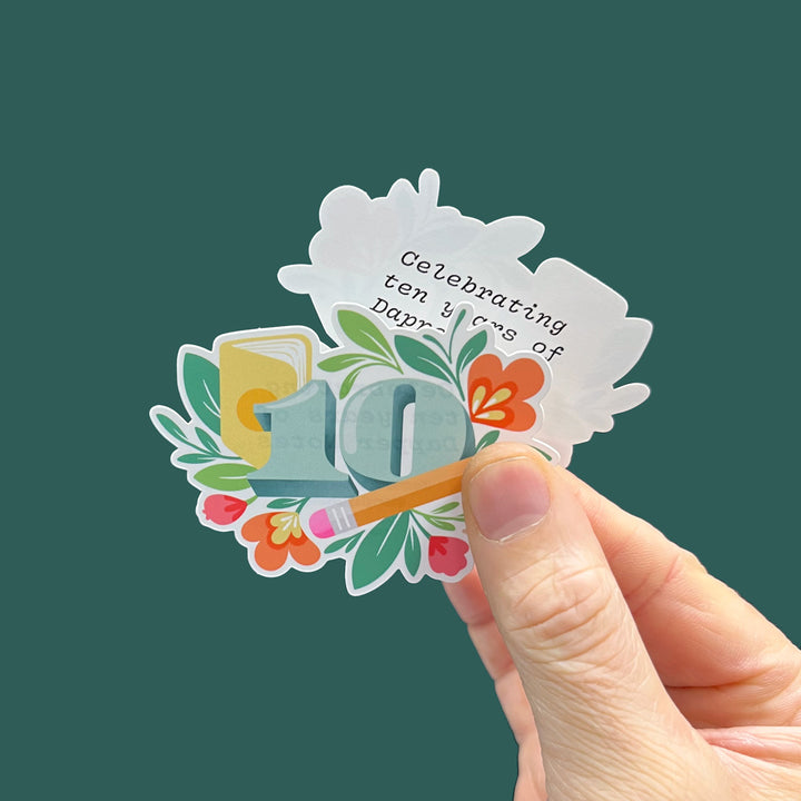 10th Anniversary Commemorative Stickers