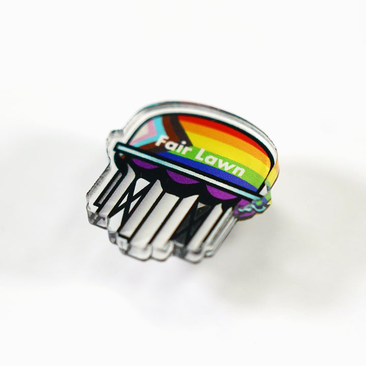 Fair Lawn Water Tower Pride Pin