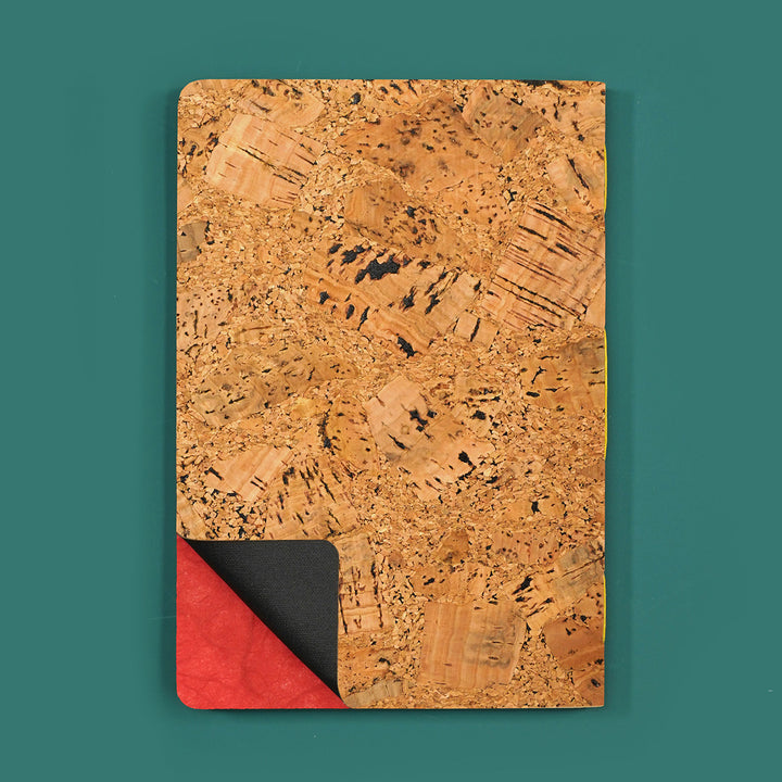 Giant Heart Large Cork Notebook