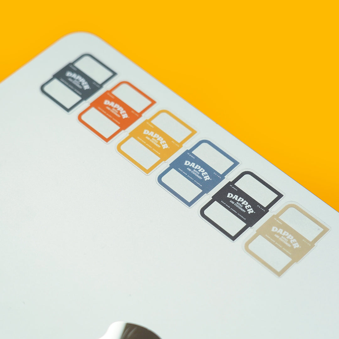 Clear Sticker Strip: Pocket Notebooks