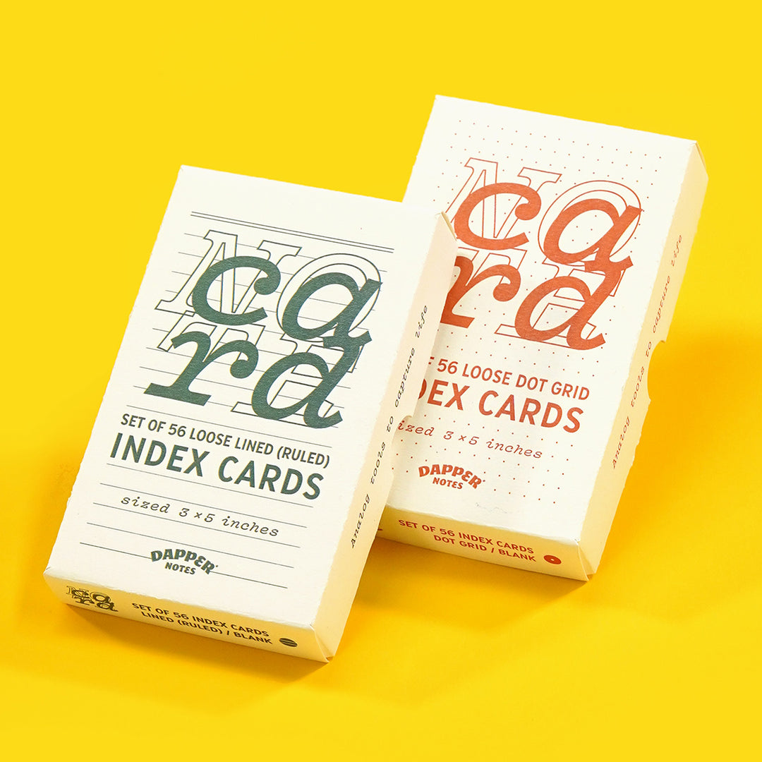 Index Note Cards