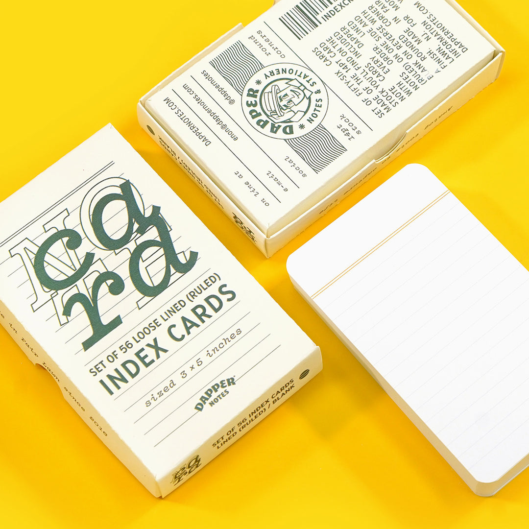 Index Note Cards