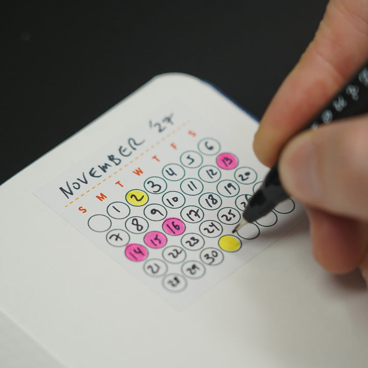 Monthly Calendar Stickers