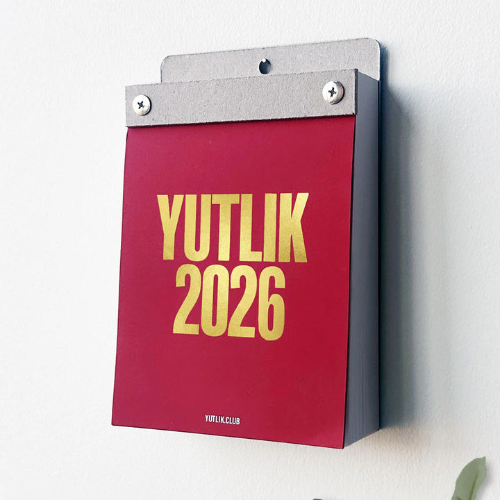 Yutlik 2026 Daily Wall Calendar