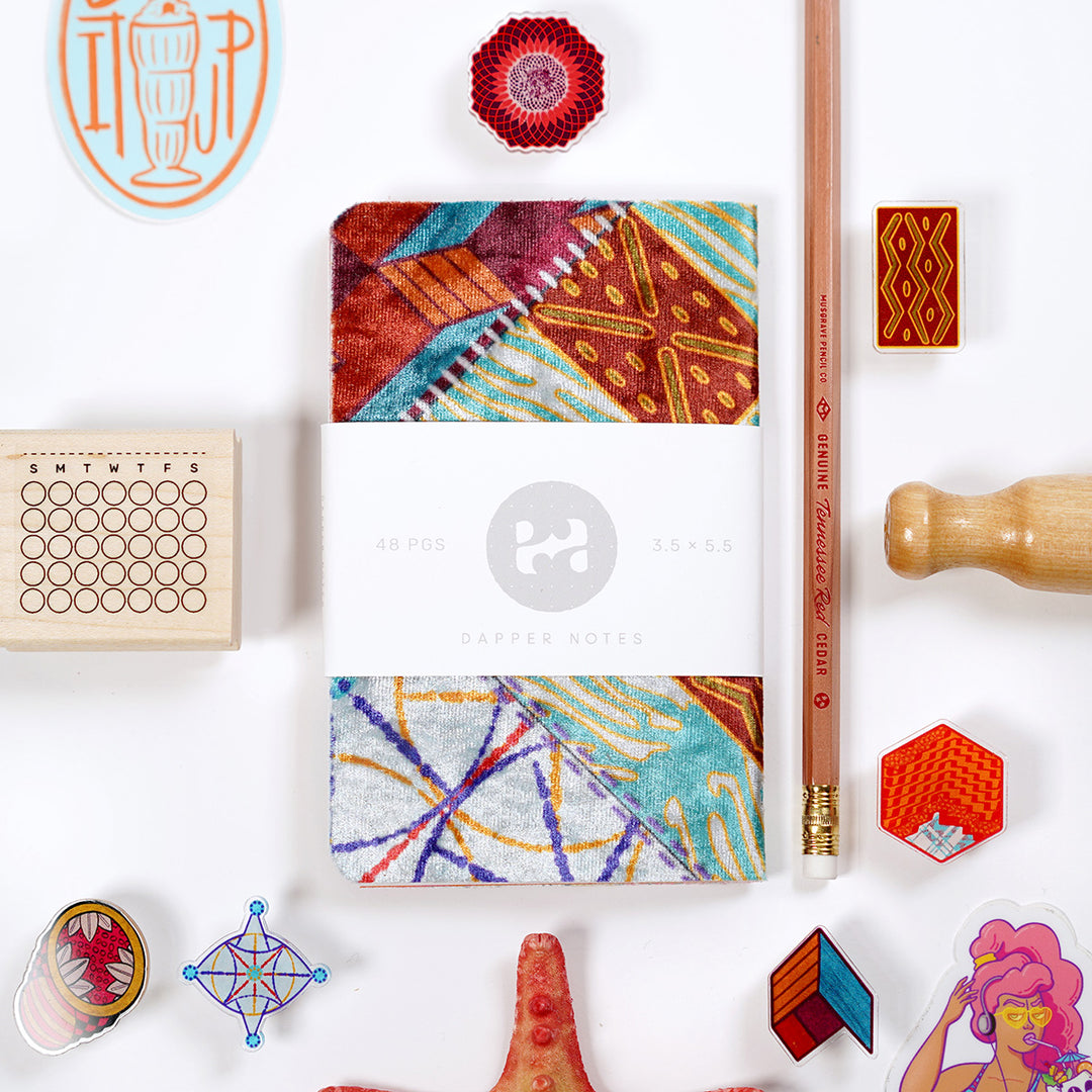 Bandbox Kim Charlery Dapper Notes pocket notebook collaboration layflat