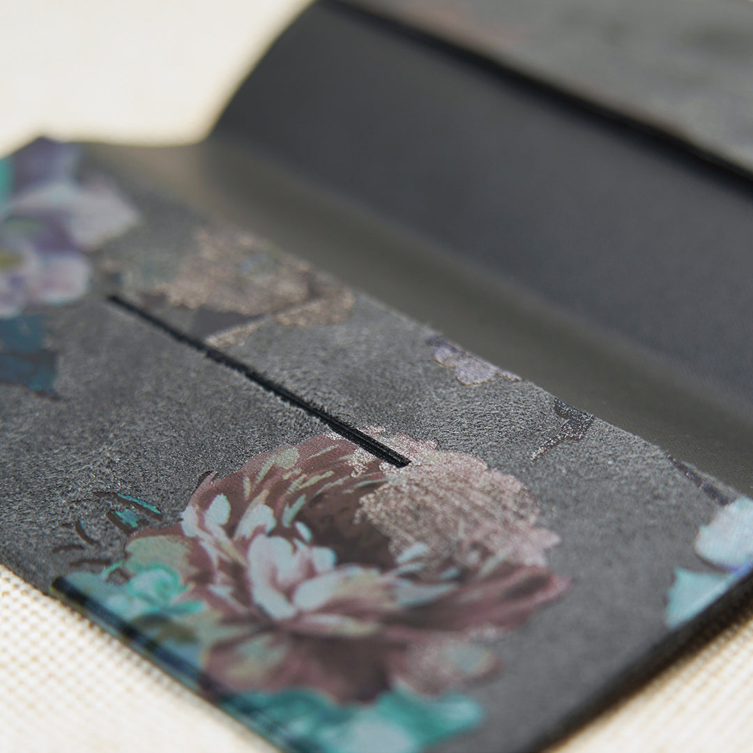 wallet and notebook cover in one