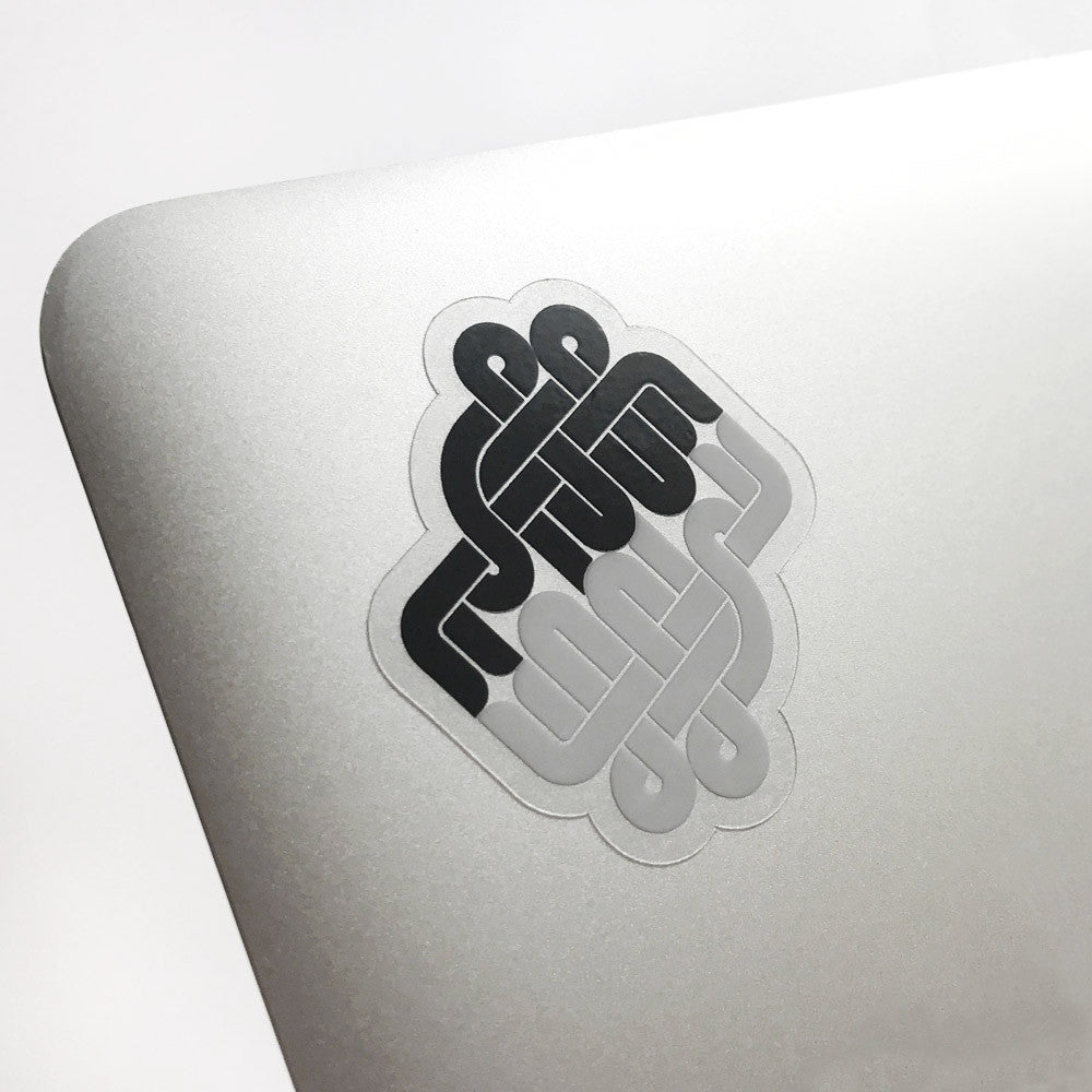 Hallelujah Transparent Sticker