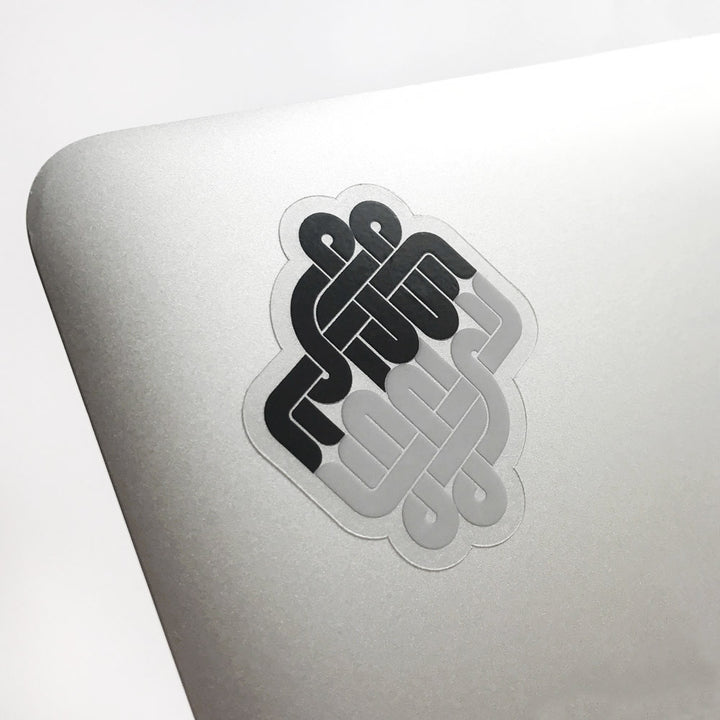 Hallelujah Transparent Sticker